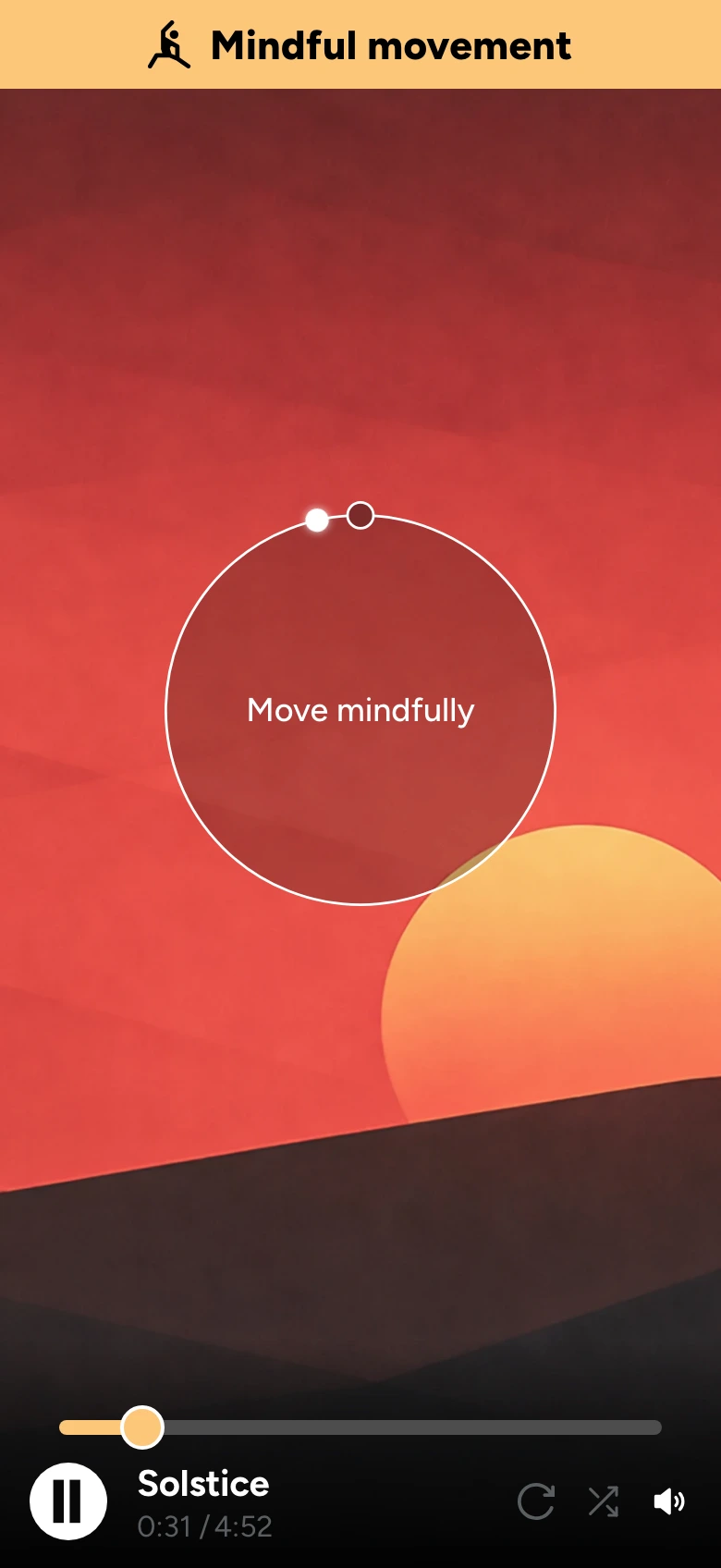 GROOVS mindful movement mode